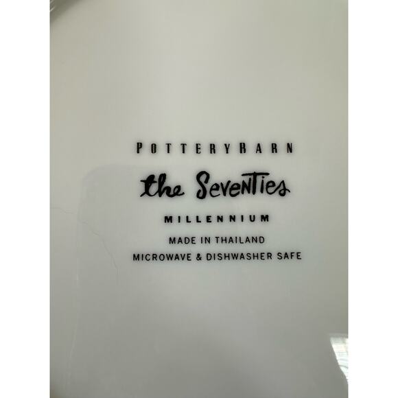 Pottery Barn Millennium Salad Plate, "The Seventies" - Picture 2 of 5